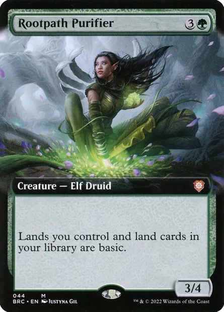 Rootpath Purifier, Magic card BRC 44 — The Brothers' War Commander set