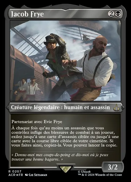 Jacob Frye, carte Magic ACR 207 — extension Assassin's Creed