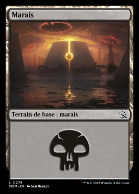 Marais, carte Magic MOM 279 — extension L'invasion des machines
