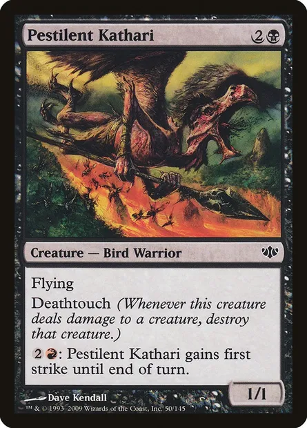 Pestilent Kathari, Magic card CON 50 — Conflux set