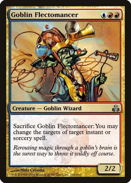 Goblin Flectomancer, Magic card GPT 116 — Guildpact set