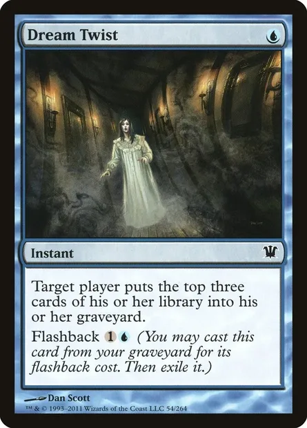 Dream Twist, Magic card ISD 54 — Innistrad set
