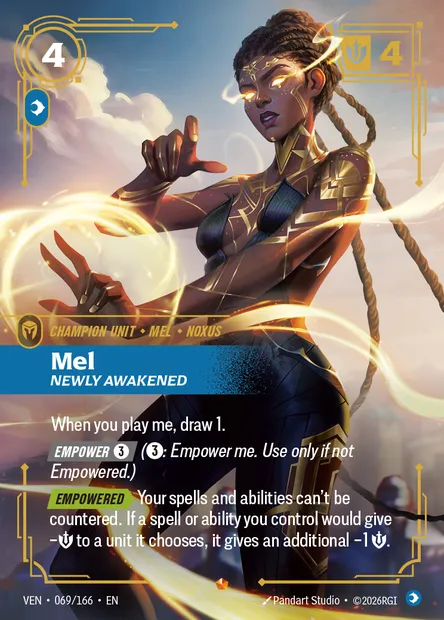 Mel, Riftbound card VEN 069 — Vendetta set