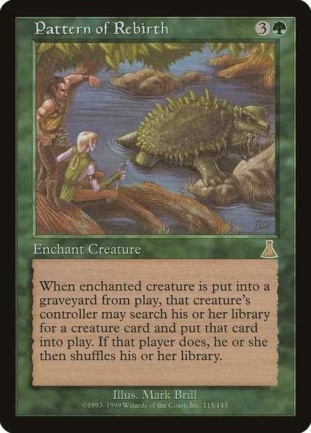 Renaissance Programmée, carte Magic UDS 115 — extension Destinée d'Urza