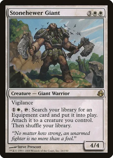 Stonehewer Giant, Magic card MOR 24 — Morningtide set