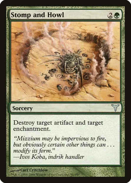 Stomp and Howl, Magic card DIS 96 — Dissension set