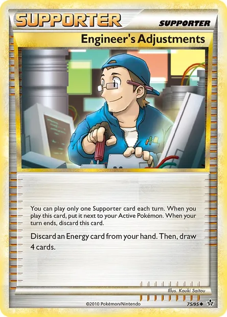 Engineer's Adjustments, Pokémon card UL 75 — Unleashed set