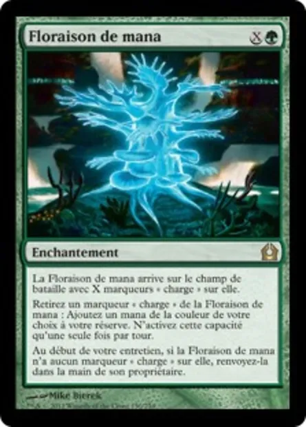 Floraison de mana, carte Magic RTR 130 — extension Retour à Ravnica