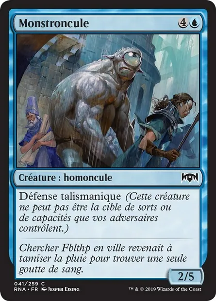 Monstroncule, carte Magic RNA 41 — extension L'allégeance de Ravnica