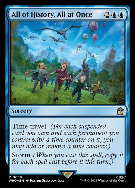 All of History, All at Once, Magic card WHO 639 — Doctor Who set