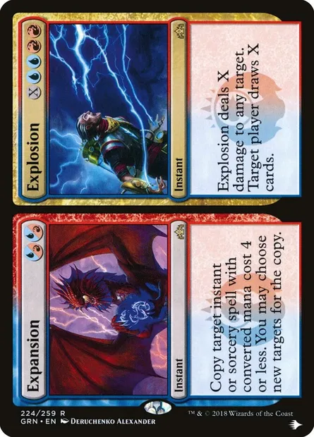 Expansion // Explosion, Magic card PLST GRN-224 — The List set