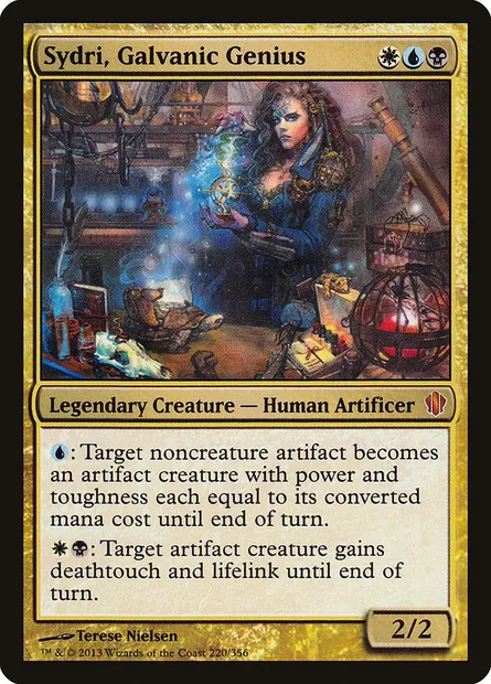 Sydri, Galvanic Genius, Magic card C13 220 — Commander 2013 set