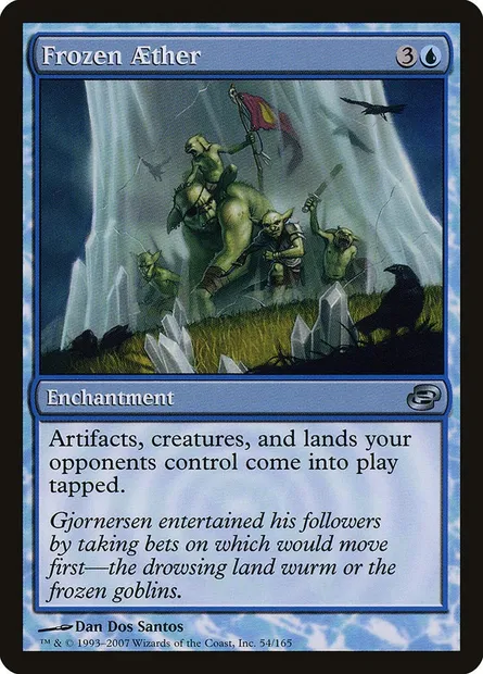 Frozen Aether, Magic card PLC 54 — Planar Chaos set