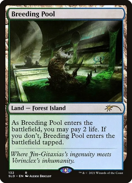 Bassin d'élevage, carte Magic SLD 132 — extension Secret Lair Drop