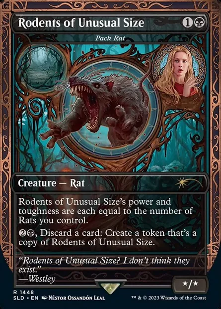 Pack Rat, Magic card SLD 1448 — Secret Lair Drop set
