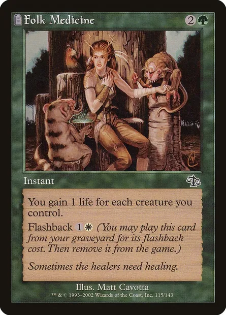 Folk Medicine, Magic card JUD 115 — Judgment set