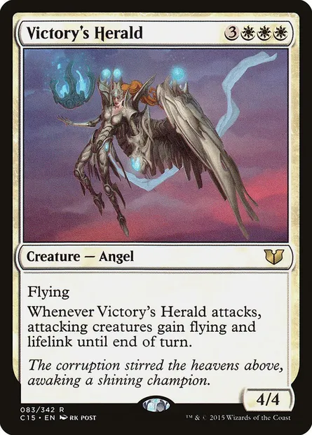 Victory's Herald, Magic card C15 83 — Commander 2015 set