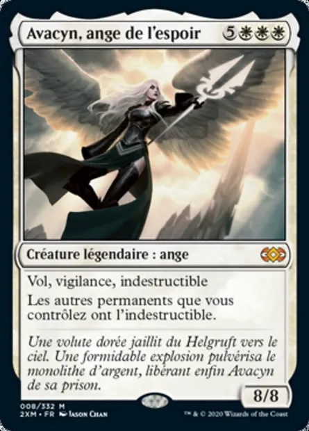 Avacyn, ange de l'espoir, carte Magic 2XM 8 — extension Double Masters
