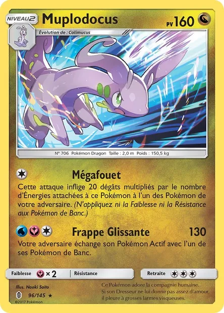 Muplodocus, carte Pokémon GRI 96 — extension Gardiens Ascendants