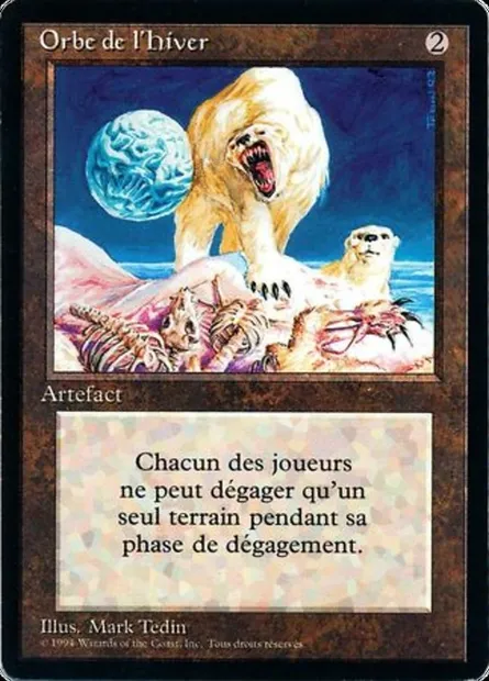 Winter Orb, Magic card FBB 280 — Foreign Black Border set