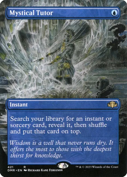 Mystical Tutor, Magic card DMR 421 — Dominaria Remastered set