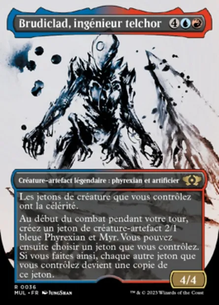 Brudiclad, ingénieur telchor, carte Magic MUL 36 — extension Multiverse Legends