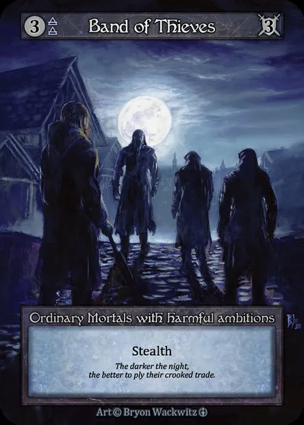 Band of Thieves, carte Sorcery ATH 005 — extension Arthurian Legends