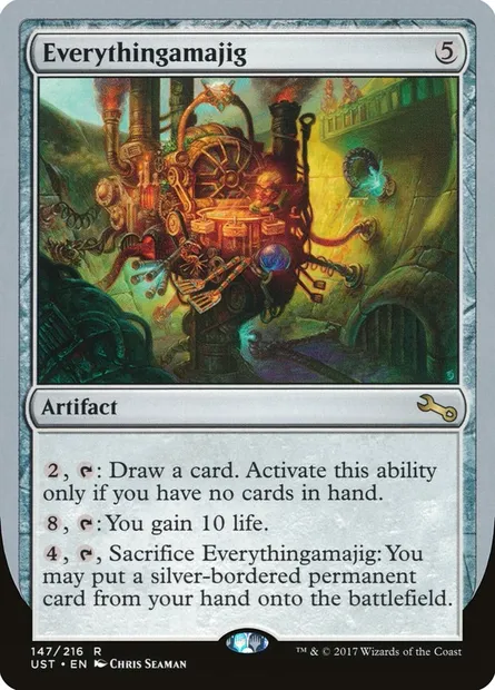 Everythingamajig, carte Magic UST 147b — extension Unstable