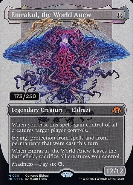 Emrakul, the World Anew, Magic card MH3 381z — Modern Horizons 3 set