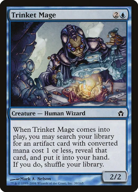 Trinket Mage, Magic card 5DN 39 — Fifth Dawn set
