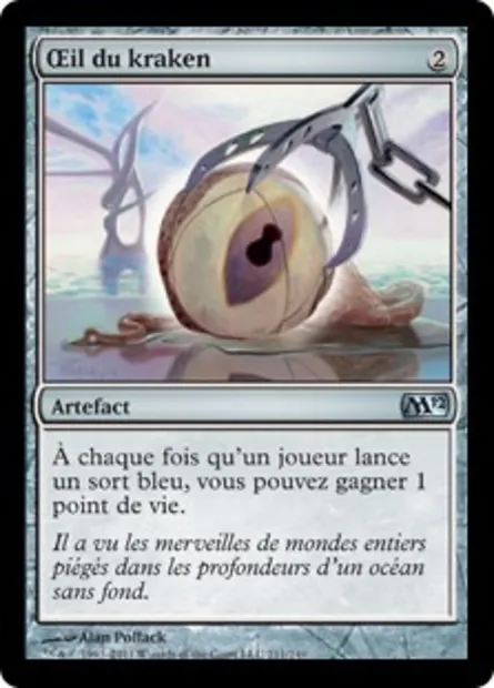 Œil du kraken, carte Magic M12 211 — extension Magic 2012