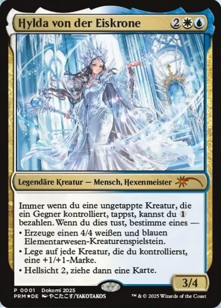Hylda of the Icy Crown, Magic card PURL 2025-1 — URL/Convention Promos set