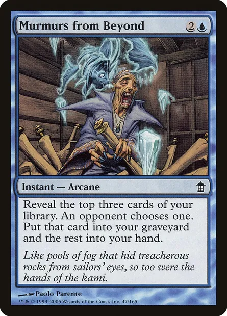 Murmurs from Beyond, Magic card SOK 47 — Saviors of Kamigawa set