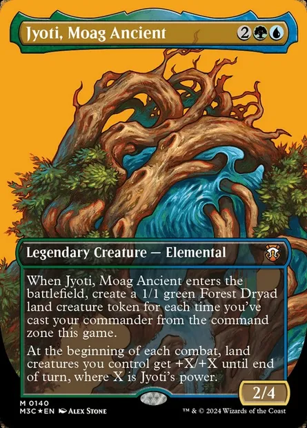 Jyoti, Moag Ancient, Magic card M3C 140 — Modern Horizons 3 Commander set