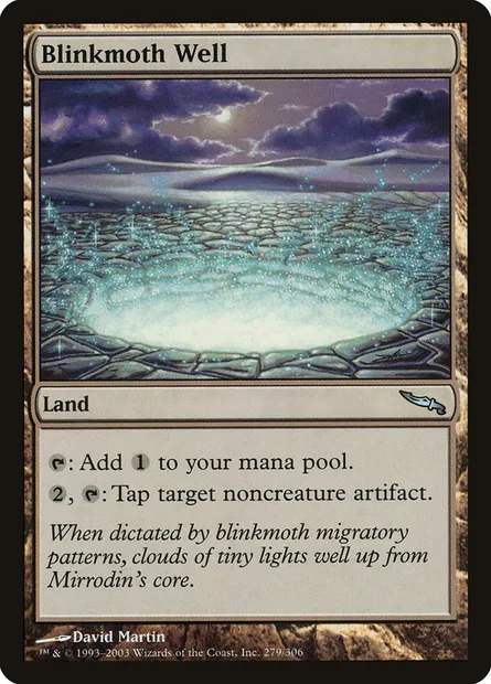 Blinkmoth Well, Magic card MRD 279 — Mirrodin set