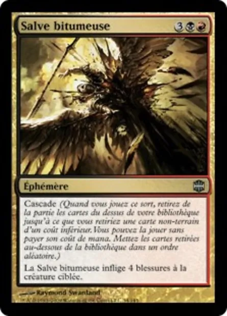 Salve bitumeuse, carte Magic ARB 34 — extension La Renaissance d'Alara