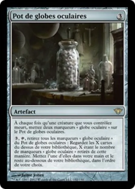 Pot de globes oculaires, carte Magic DKA 152 — extension Obscure Ascension