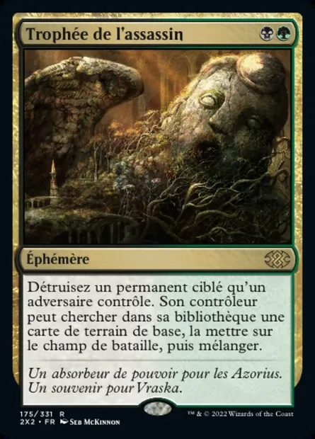 Trophée de l'assassin, carte Magic 2X2 175 — extension Double Masters 2022