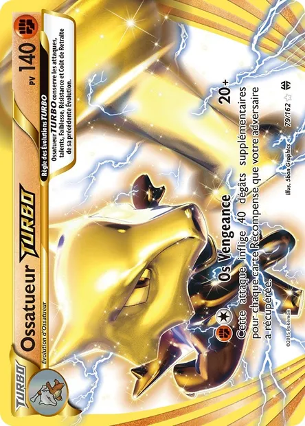 Ossatueur TURBO, carte Pokémon BKT 79 — extension Impulsion Turbo
