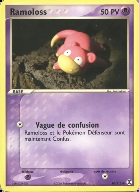 Ramoloss, carte Pokémon RG 80 — extension EX Rouge Feu & Vert Feuille