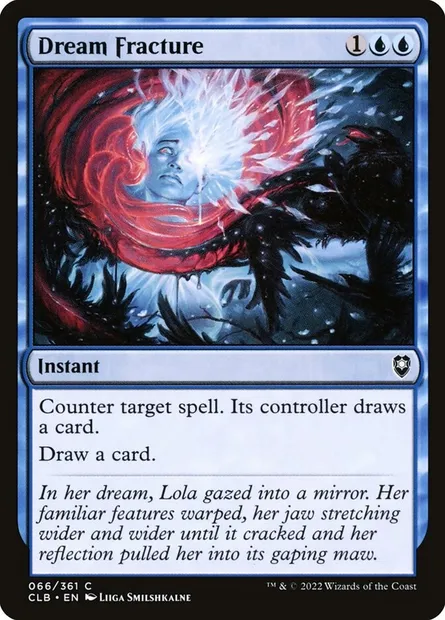 Dream Fracture, Magic card CLB 66 — Commander Legends: Battle for Baldur's Gate set