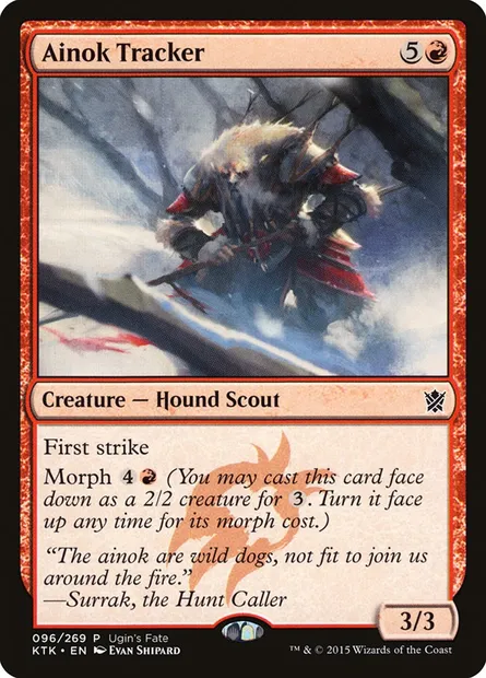Ainok Tracker, Magic card UGIN 96 — Ugin's Fate set