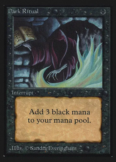 Messe noire, carte Magic CEI 99 — extension Intl. Collectors' Edition