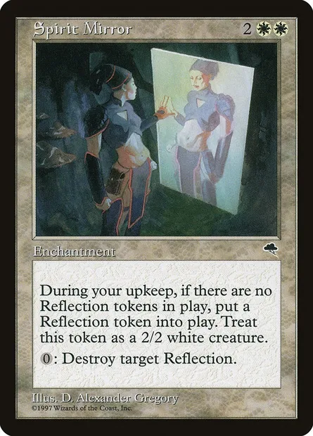 Esprit miroir, carte Magic TMP 48 — extension Tempête