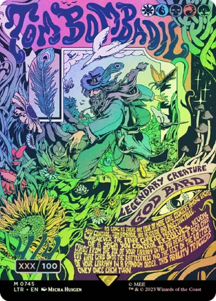 Tom Bombadil, carte Magic LTR 745z — extension Le Seigneur des Anneaux : chroniques de la Terre du Milieu