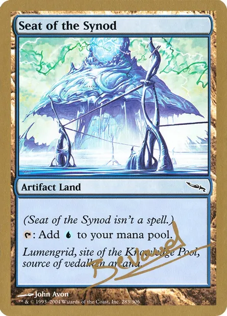 Siège du Synode, carte Magic WC04 mb283 — extension World Championship Decks 2004