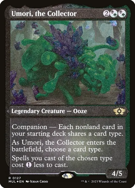 Umori, the Collector, Magic card MUL 127 — Multiverse Legends set