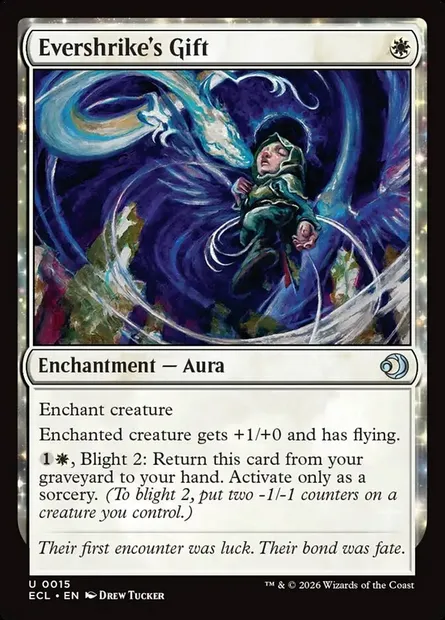 Evershrike's Gift, Magic card ECL 15 — Lorwyn Eclipsed set