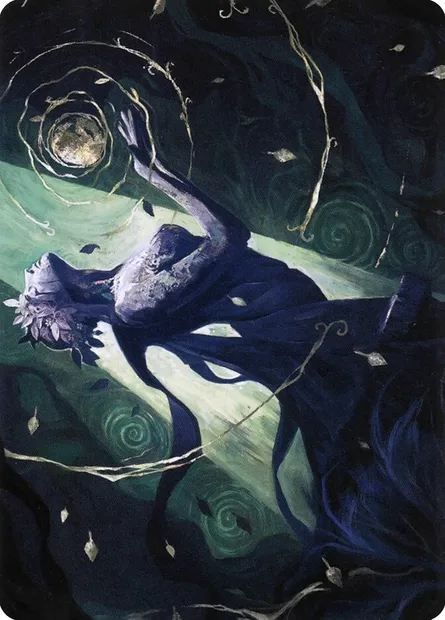 Nature's Embrace // Nature's Embrace, Magic card AVOW 52 — Crimson Vow Art Series set