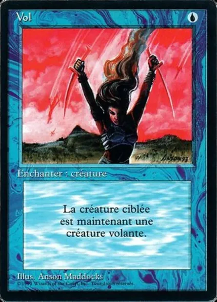 Vol, carte Magic FBB 59 — extension Foreign Black Border